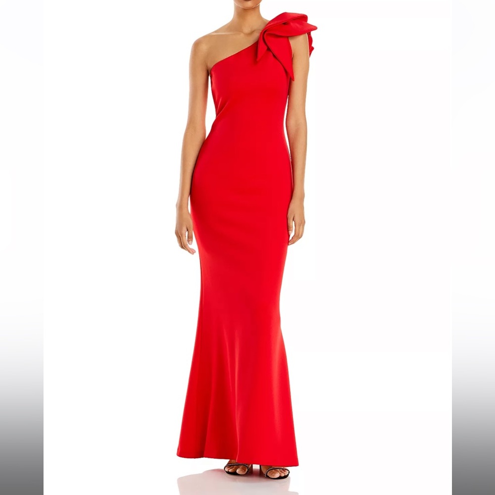 AVERY G / AQUA one shoulder evening gown!